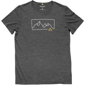 Devold - Active Outline - T-shirt - Grijs - Merinowol - Ademend