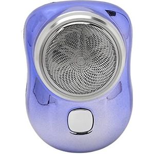 Elektrische Baardtrimmer, Automatische Ontharing Elektrische Baardtrimmer Helder Geluid Stabiele Dubbele Ringmesgaas voor Thuis