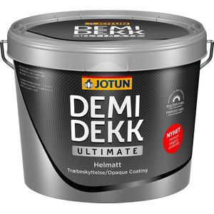 Jotun Demidekk Ultimate Helmatt 10 liter RAL9005 (zwart)