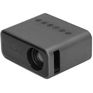 Draagbare projector, kleine Smart HD LED-huisprojector voor laptop, tv, telefoon, tablet EU-stekker