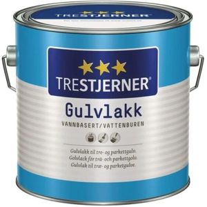 Jotun Trestjerner Gulvlakk Silkematt Waterborne  3 LTR - Kleurloos