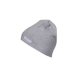 Muts Bergans Kids Cotton Beanie Grey Melange (maat 52)