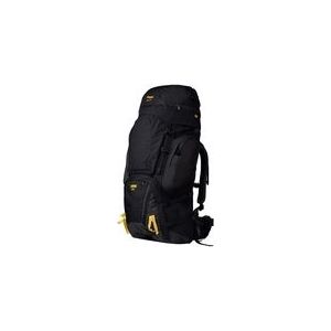Backpack Bergans Alpinist V6 Large 130L Black Waxed Yellow