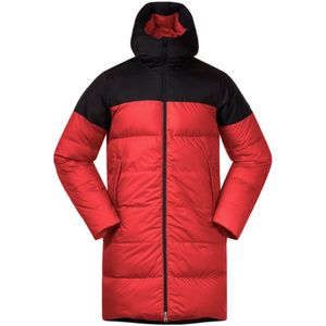 Jas Bergans Unisex Oslo Down Parka Red Sand Black-XXS
