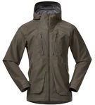 Bergans - Hogna 3L - Jas - Groen - Polyester - Waterdicht