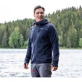 Vest Bergans Men Hareid Fleece Jacket Dark Navy