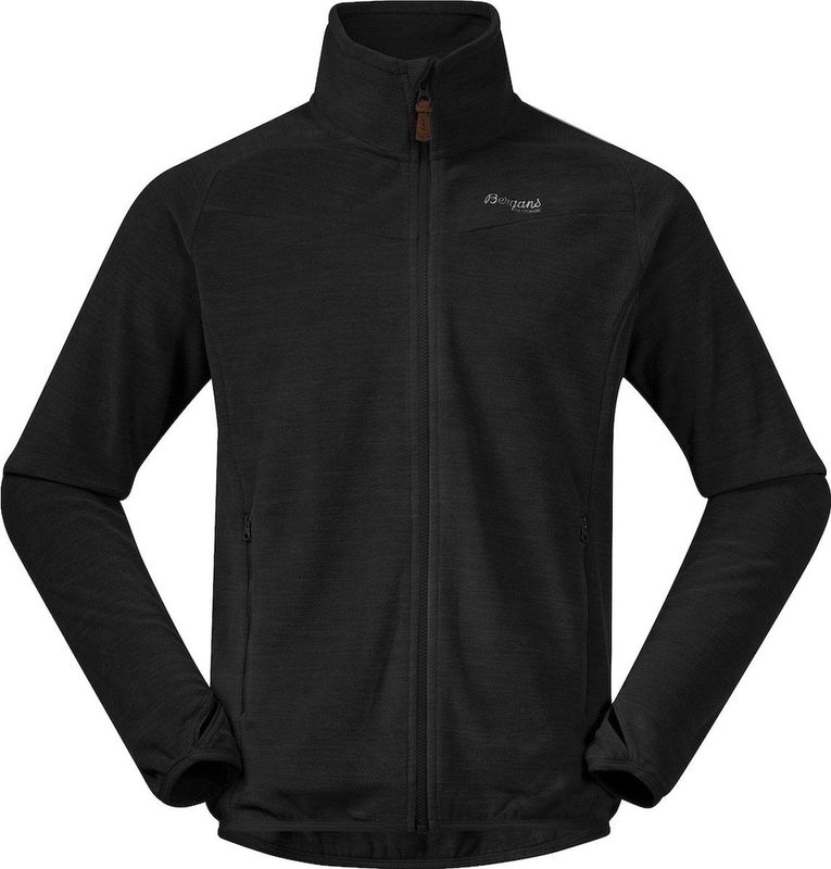 Bergans Hareid Fleece NoHood Herren Jacke
