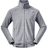 Bergans - Hareid Fleece Jkt NoHood - Vest - Aluminium
