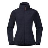 Bergans - Hareid Fleece Jkt NoHood - Vest - Dark Navy - 100% Polyester