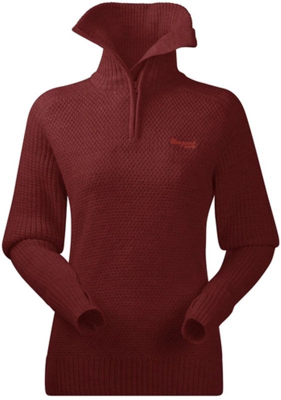 Trui Bergans Women Ulriken Chianti Red