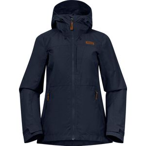 Jas Bergans Women Nordmarka Leaf Light Wind Jacket Navy Blue