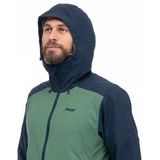 Bergans - Men Skar Light Windbreaker - Jas - Dark Jade Green/Navy Blue