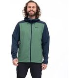 Bergans - Men Skar Light Windbreaker - Jas - Dark Jade Green/Navy Blue