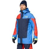 Bergans - Arctic Expedition Jacket - Unisex - Navy Blue/Royal Blue/Bright Red