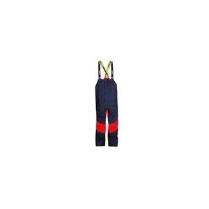Bergans - Arctic Expedition Salopette - Skibroek - Navy Blue/Bright Red - 100% Polyamide