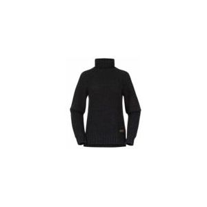 Bergans - Nordmarka Merino High Neck Jumper - Trui - Dark Shadow Grey - 100% Merinowol