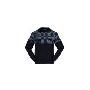 Bergans - Nordmarka Merino Jumper - Gebreide Trui - Navy Blue/Husky Blue