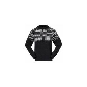 Bergans - Nordmarka Merino Jumper - Trui - Dark Shadow Grey/Aluminium - 100% Merinowol