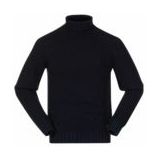 Bergans - Nordmarka Merino High Neck Jumper - Trui - Navy - 100% Merinowol
