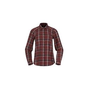Blouse Bergans Women Tovdal Amarone Red/Dark Shadow Grey