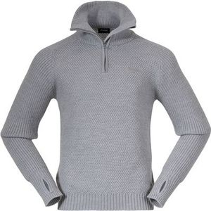 Bergans - Ulriken - Trui - Magnesium Grey - 100% Merino Wol