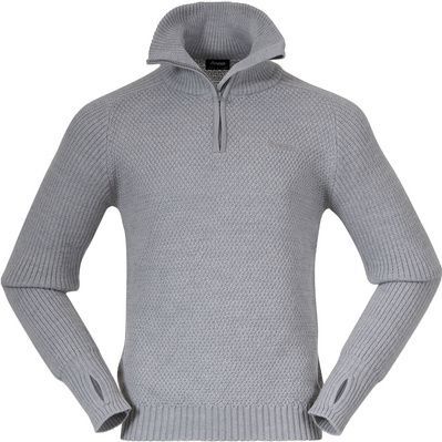Bergans - Ulriken - Trui - Magnesium Grey - 100% Merino Wol