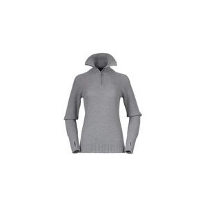 Trui Bergans Women Ulriken Jumper Magnesium Grey-XL