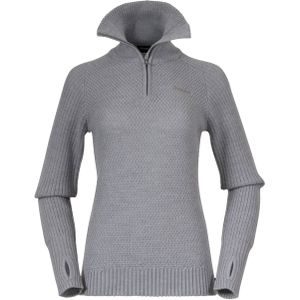 Trui Bergans Women Ulriken Jumper Magnesium Grey-M