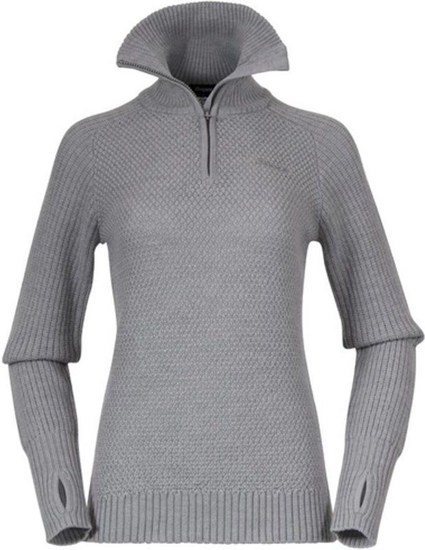 Bergans - Ulriken - Trui - Magnesium Grey - 100% Wol