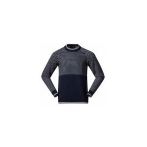 Bergans - Ulriken Jumper - Wollen Trui - Navy Blauw/Vanilla Wit
