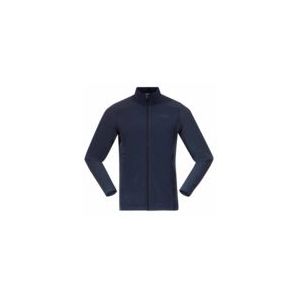 Vest Bergans Men Finnsnes Fleece Jacket Navy Blue-L