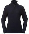 Bergans - Ulriken Light Merino Jumper - Trui - Navy Blue - 100% Merinowol