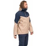 Bergans - Rabot Allround 3L Shell Jacket - Warm Sand - Navy Blue - Heren