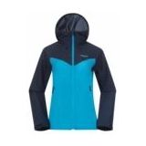 Bergans - Women Rabot Windbreaker Jacket - Aqua Lagoon/Navy Blue - 100% Gerecycled Polyamide
