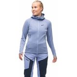 Bergans - Tind Merino Hood Jacket - Vest - Blueberry Milk - Merinowol - Gerecycled Polyester