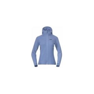 Bergans - Tind Merino Hood Jacket - Vest - Blueberry Milk - Merinowol - Gerecycled Polyester