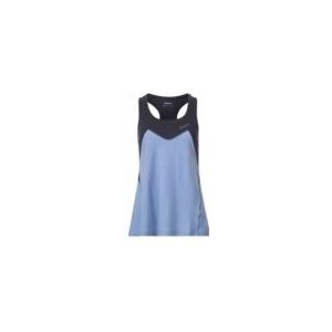 Bergans - Tind Wool Top - Tanktop - Blueberry Milk/Navy Blue - Merinowolmix