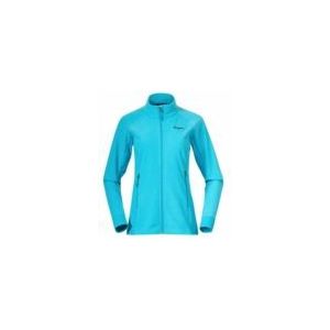 Bergans - Rabot Fleece Midlayer Jacket - Vest - Aqua Lagoon - 100% Polyester