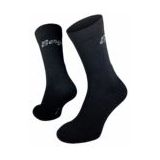 Bergans - Allround Mid Merino Cushioned Sock - Sok - Black - 63% Wol (Merino)