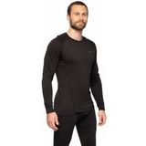 Bergans - Inner: Pure Merino Long Sleeve - Longsleeve - Zwart - 100% Merinowol
