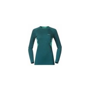 Bergans - Pure Merino Long Sleeve - Malachite Green - 100% RWS Merinowol