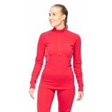 Bergans - Women Inner - Trui - Alpine Rose - Merino - Half Zip