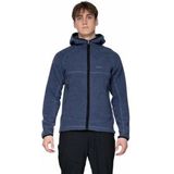 Bergans - Vaagaa Merino Terry Midlayer Hoodie - Granite Blue - Vest