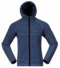 Vest Bergans Men Vaagaa Merino Terry Midlayer Hoodie Granite Blue-S
