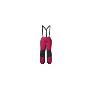 Bergans - Lilletind Insulated Kids Pants - Skibroek - Raspberry Red/Dark Shadow Grey - 100% Polyamide