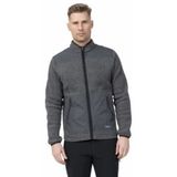 Bergans - Nordmarka ReWool Pile Midlayer Jacket - Donkergrijs - Gerecyclede Wol