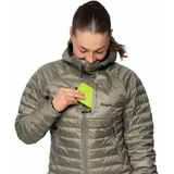 Bergans - Vaagaa Light Down Jacket Hood - Jas - Green Mud