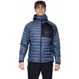 Bergans - Vaagaa Light Down Jacket - Jas - Granite Blue/Black - Gerecycled Polyamide