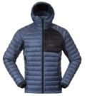 Bergans - Vaagaa Light Down Jacket - Jas - Granite Blue/Black - Gerecycled Polyamide
