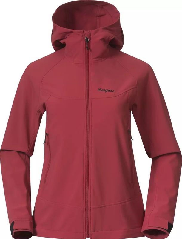Bergans - Vaagaa Softshell Jacket - Crimson Red - Materiaal: 4-way Stretch